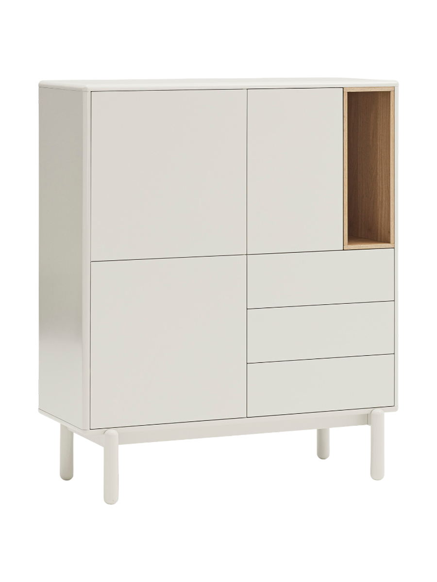 
Highboard design « Corvo » - Crème