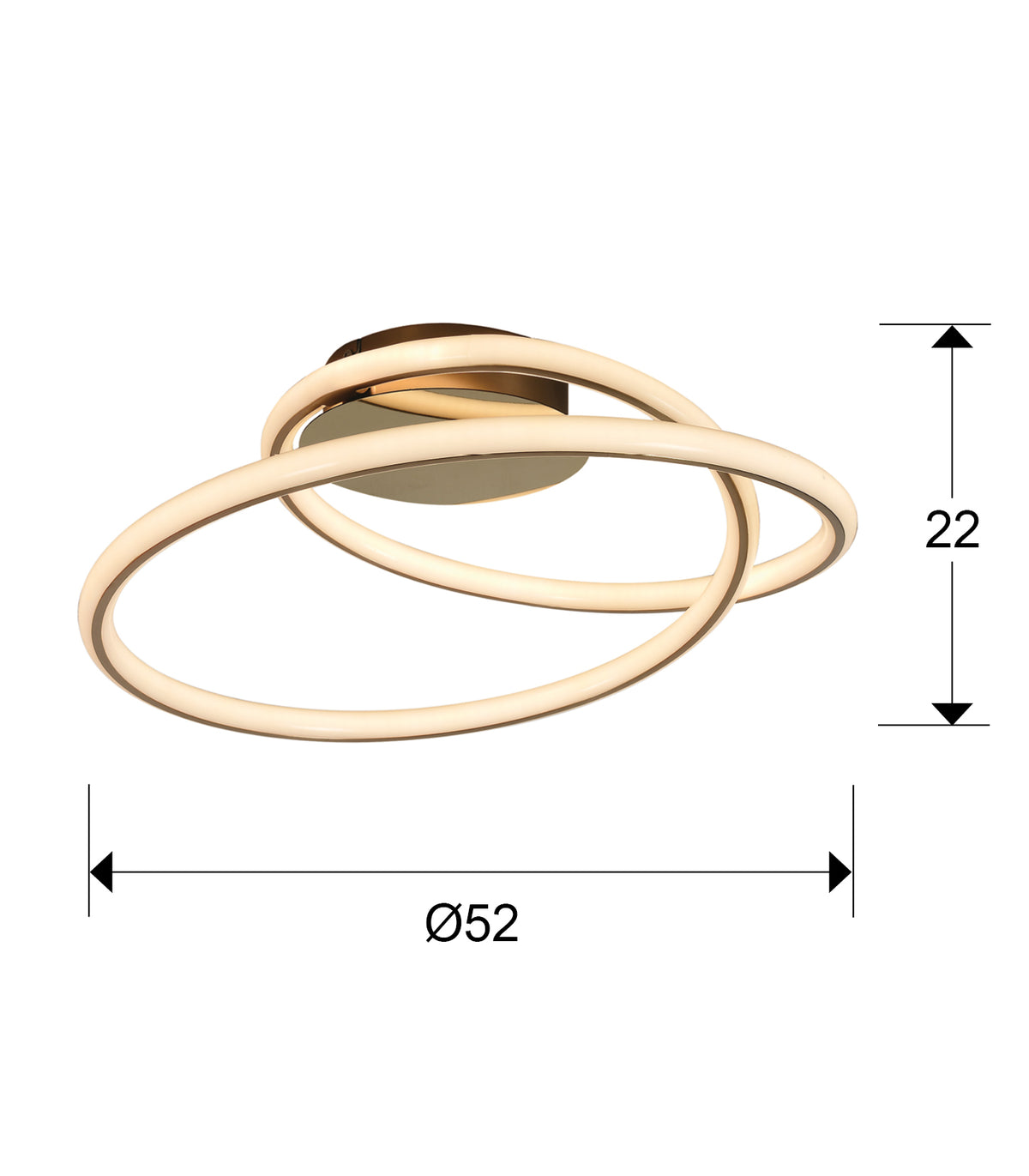 
LED Design Deckenlampe „Tube“