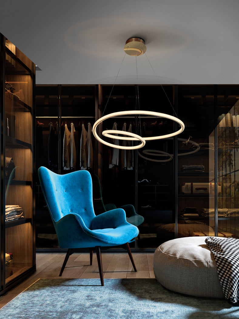 
LED designer pendant light “Tube”