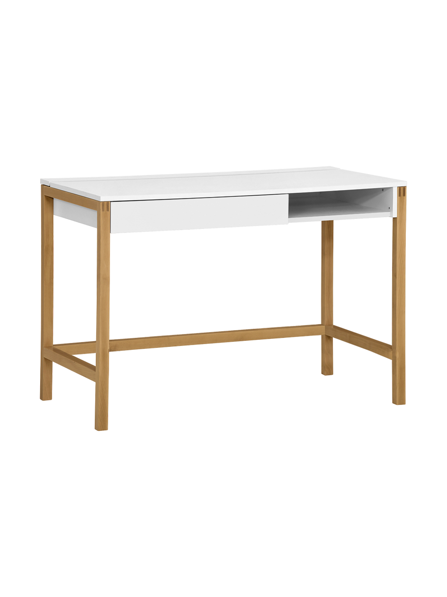 
Designer Desk "NewEst" - Natural, White