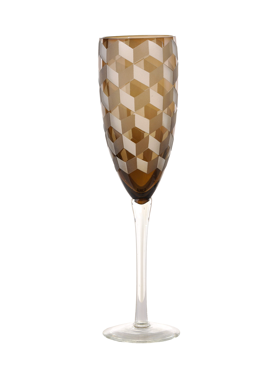 
Service de flûtes à champagne Design « Blocks » (6 pièces)