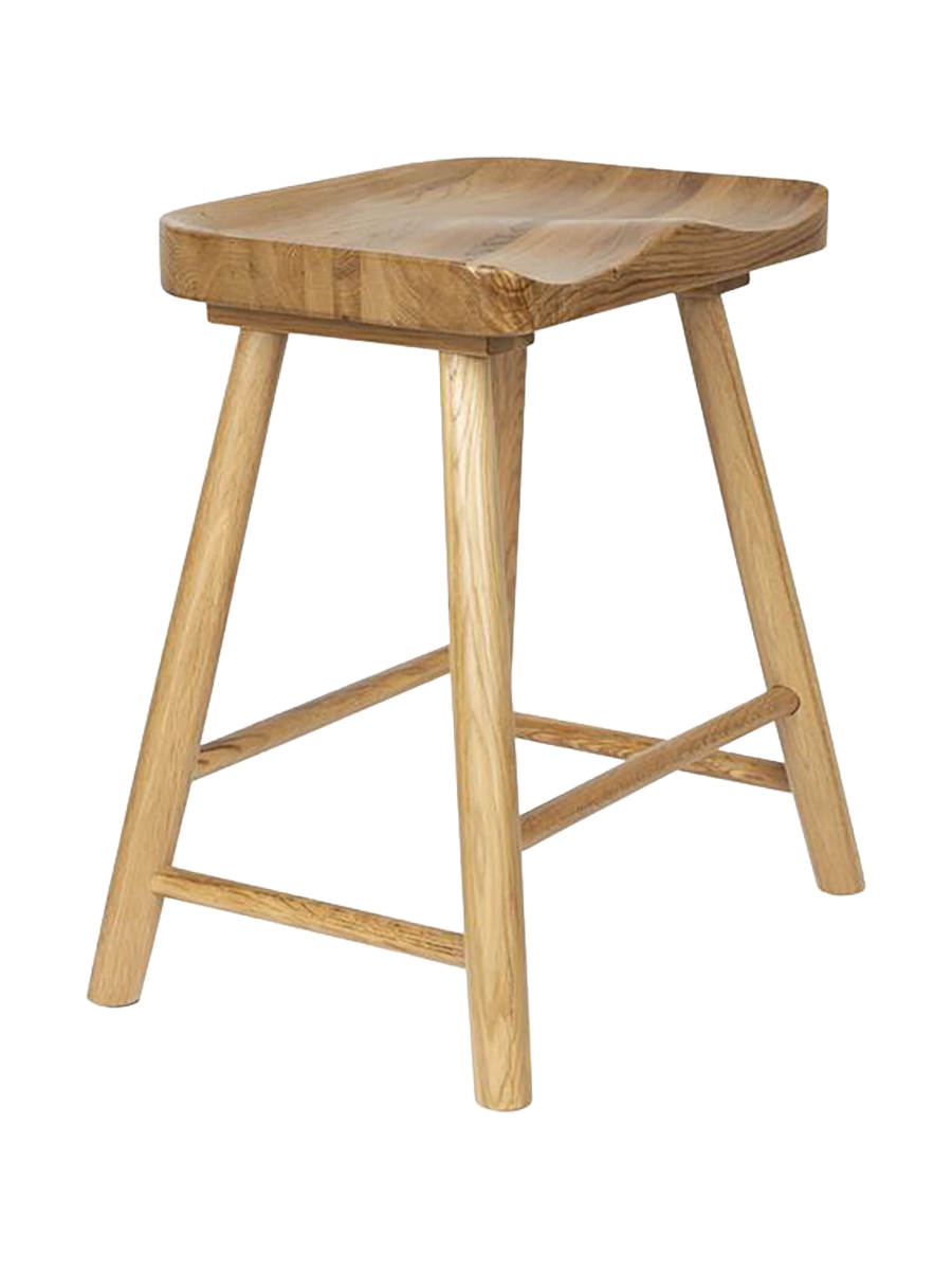 
Tabouret massif « Vander » en chêne - Naturel