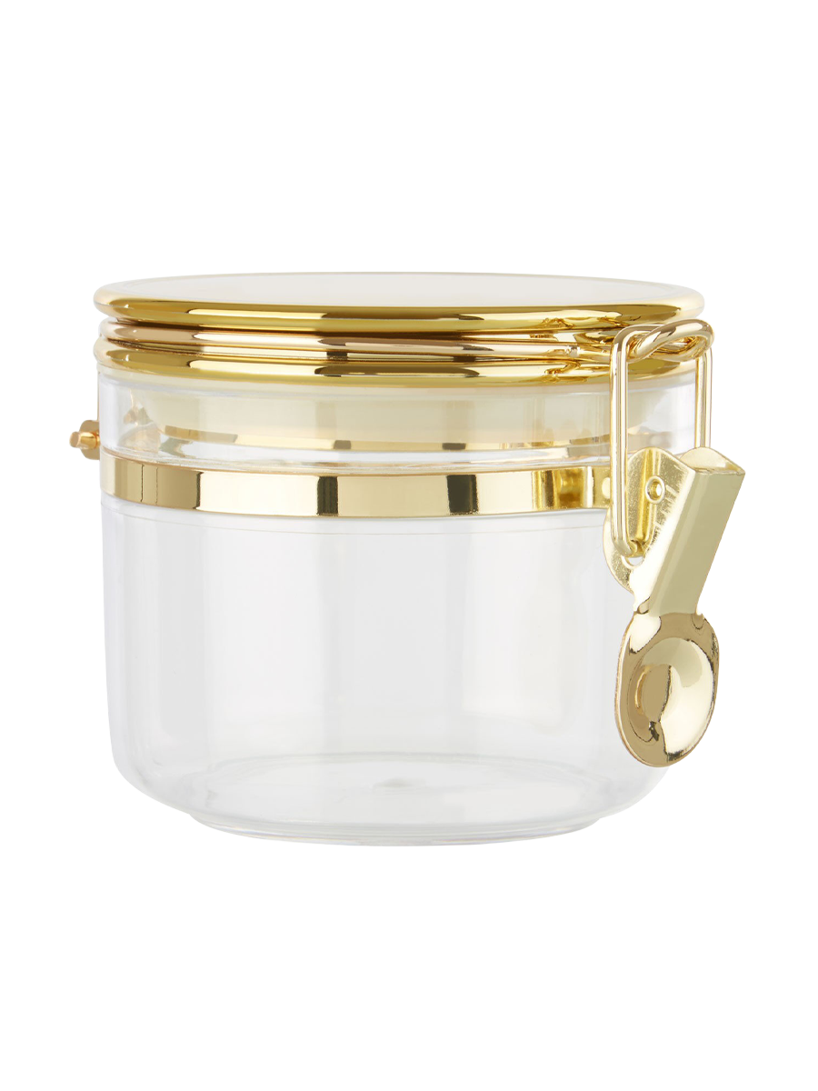 
Storage Tin "Gozo" - Gold / Small, 450 ml