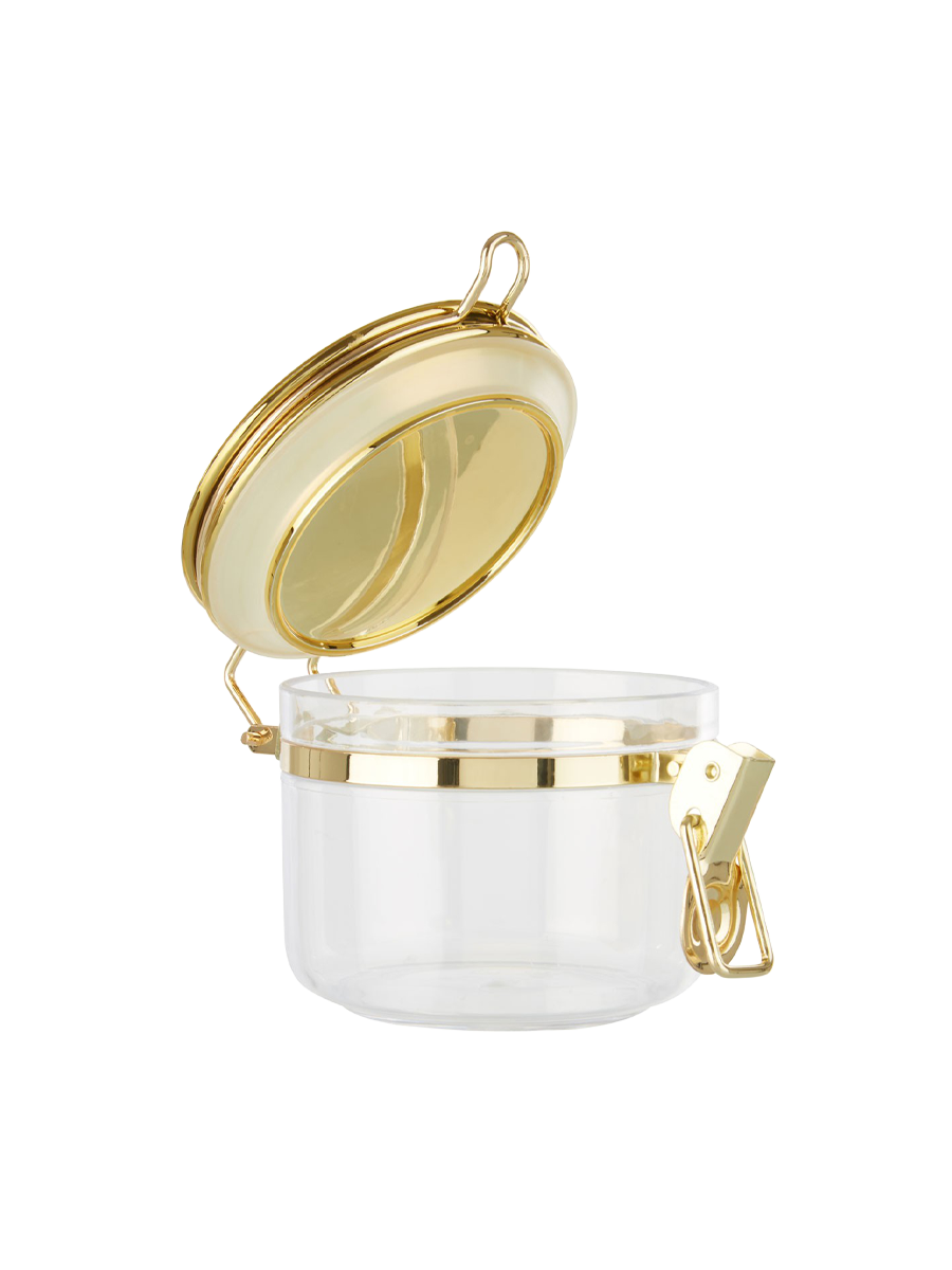 
Storage Tin "Gozo" - Gold / Small, 450 ml
