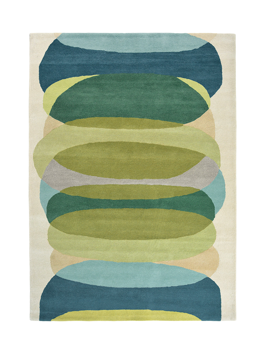 
Designer rug "Elliptic" - hand-tufted, made of 100% pure new wool - 140 x 200 cm
