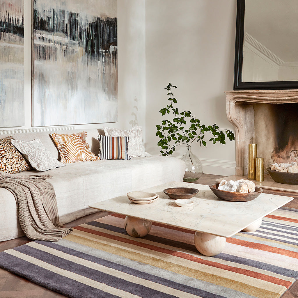 
Designer Rug "Rosita" - hand-tufted, made from 100% pure virgin wool - 140 x 200 cm / Harissa