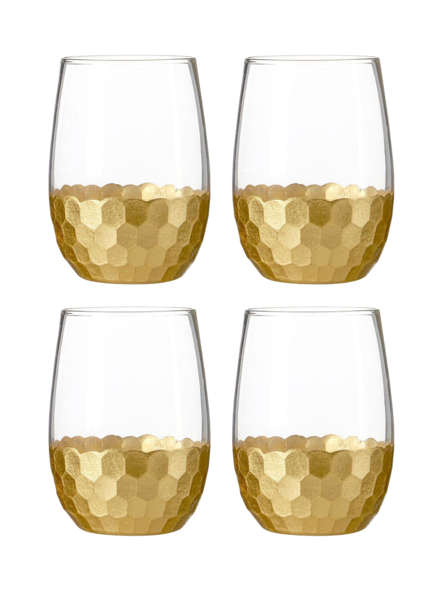 
Elegant Tumbler Glass Set "Astrid" 240 ml, 4 Pieces