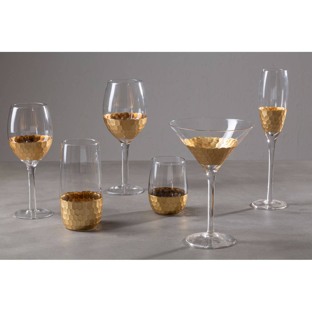 
Elegant White Wine Set "Astrid", 4 Pieces