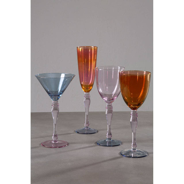 
Verres à champagne « Aurora » assortis, lot de 4