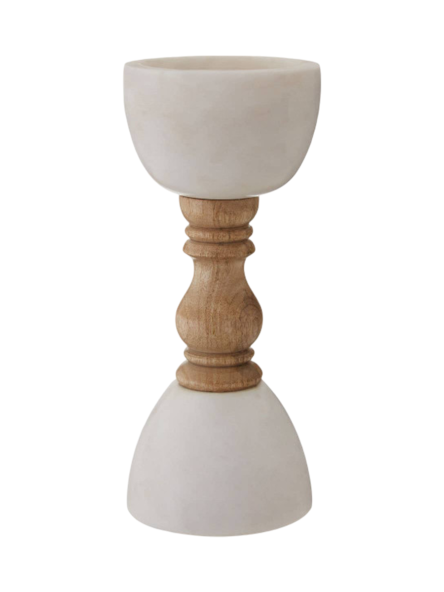 
Marble Candle Holder "Sena"