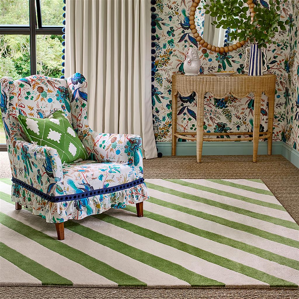 
Designer Wool Rug "Harper Straw" - hand-tufted - 140 x 200 cm