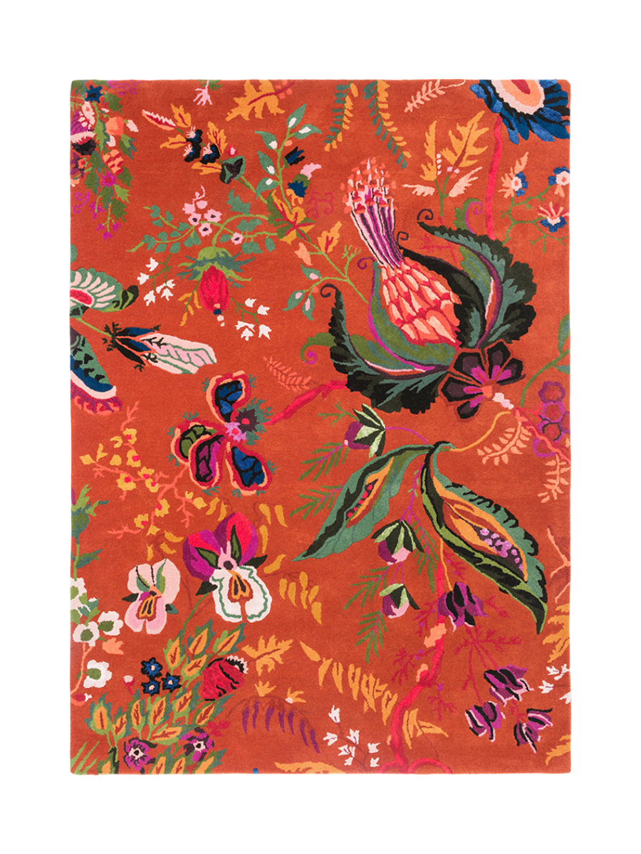 
Designer Rug "Wonderland Floral" - hand-tufted, made from 97% pure new wool - 140 x 200 cm