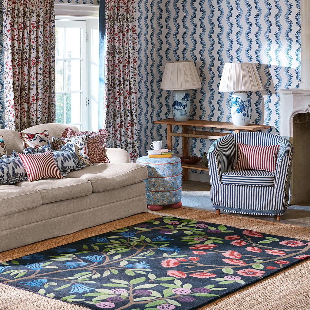 
Tapis design « Foraging » - tufté à la main, 100 % pure laine vierge - 140 x 200 cm
