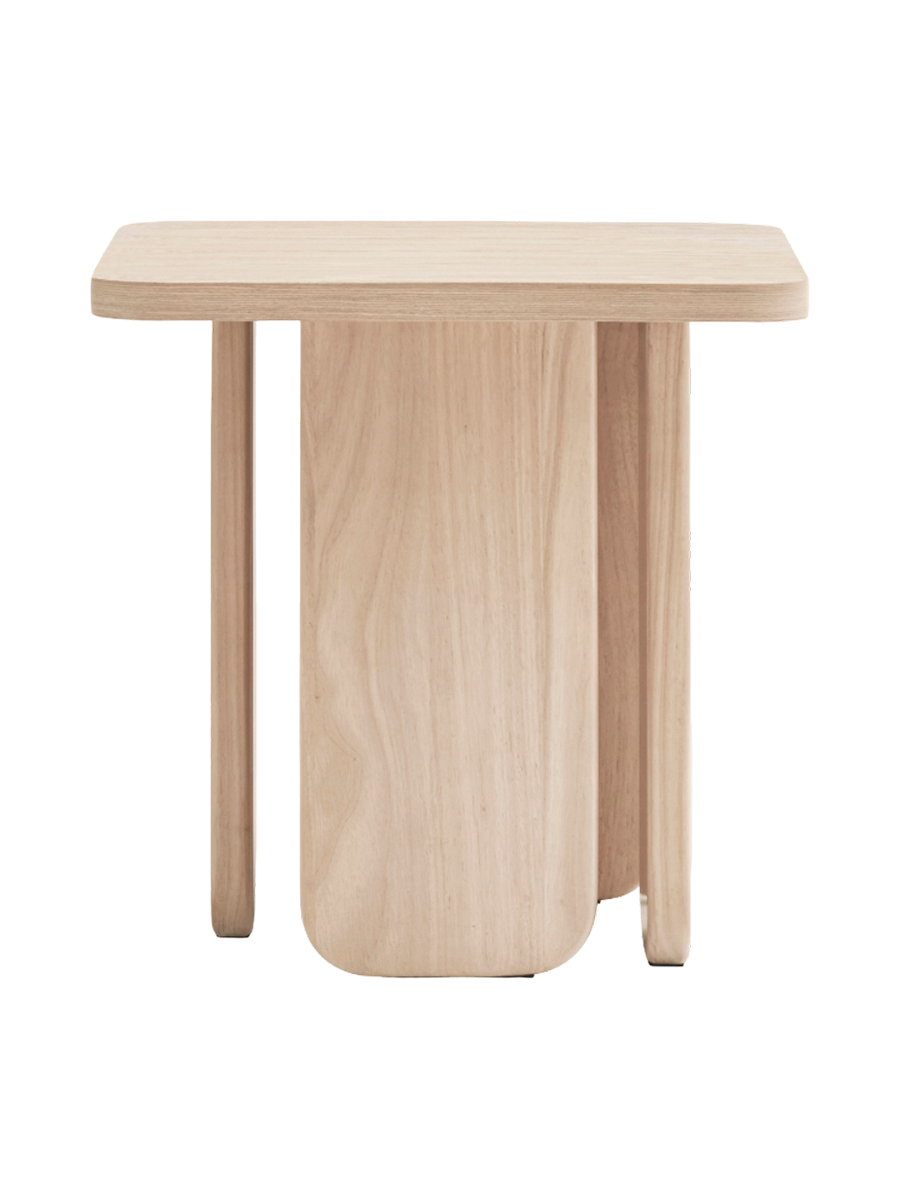 
Designer Side Table "ARQ" - Natural