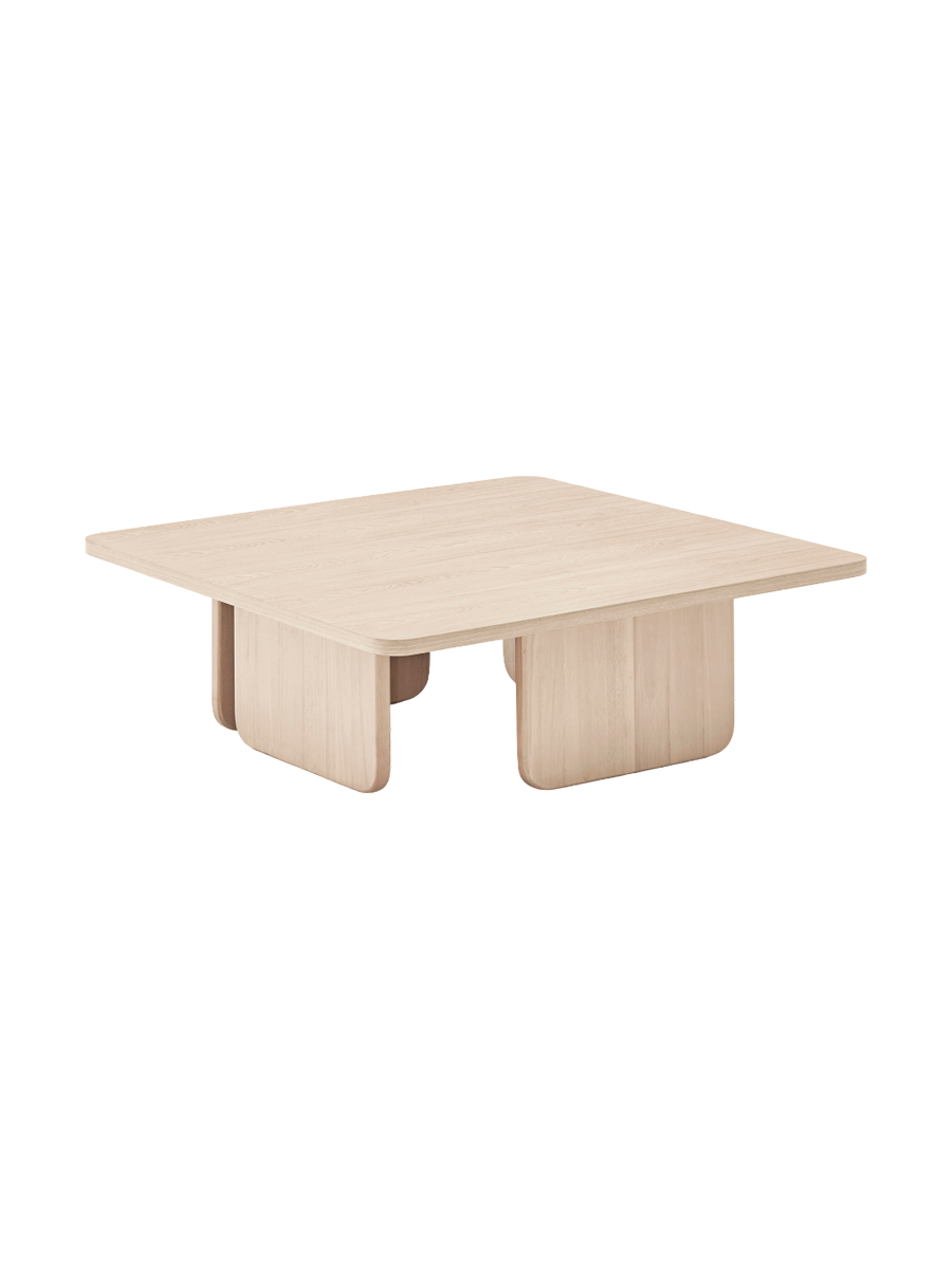 
Design Couchtisch „Arq“ - 100 x 100 cm - Natural