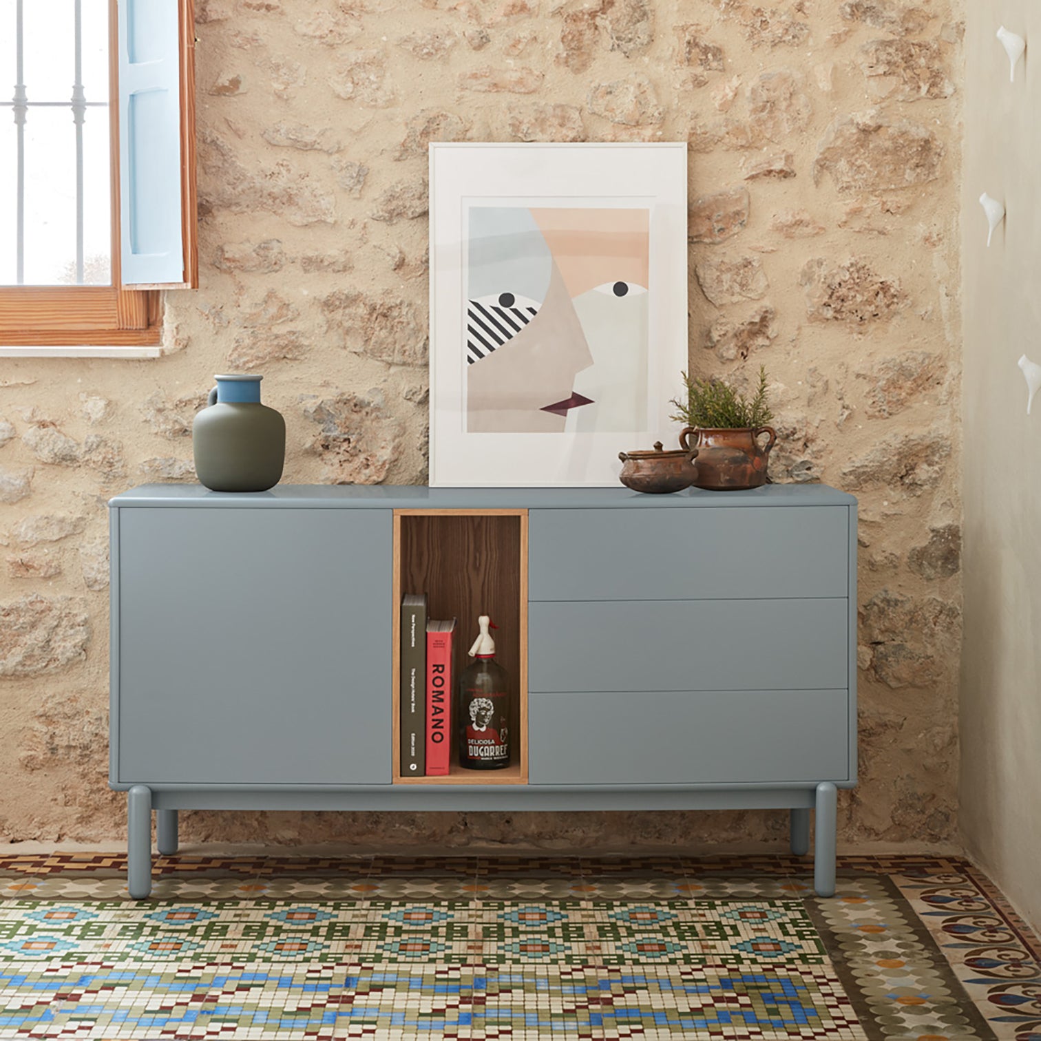 
Buffet design « Corvo » - Crème
