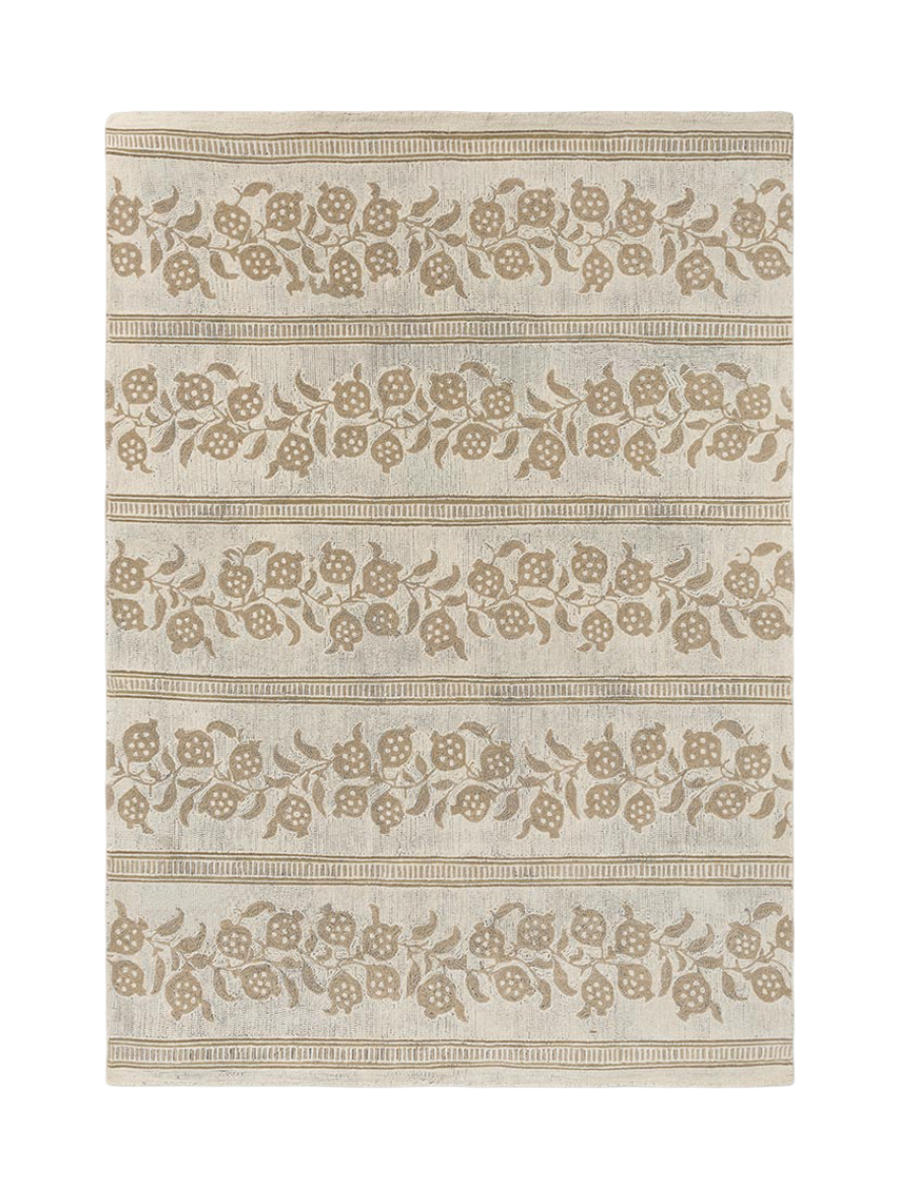 
Tapis design « Anaar » – tufté à la main, 100 % pure laine vierge - 140 x 200 cm / Lin