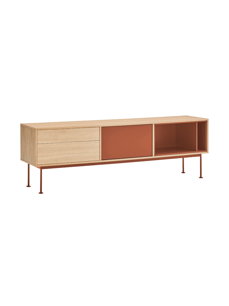 
Design Lowboard „Yoko“ - Arkilla / Eiche
