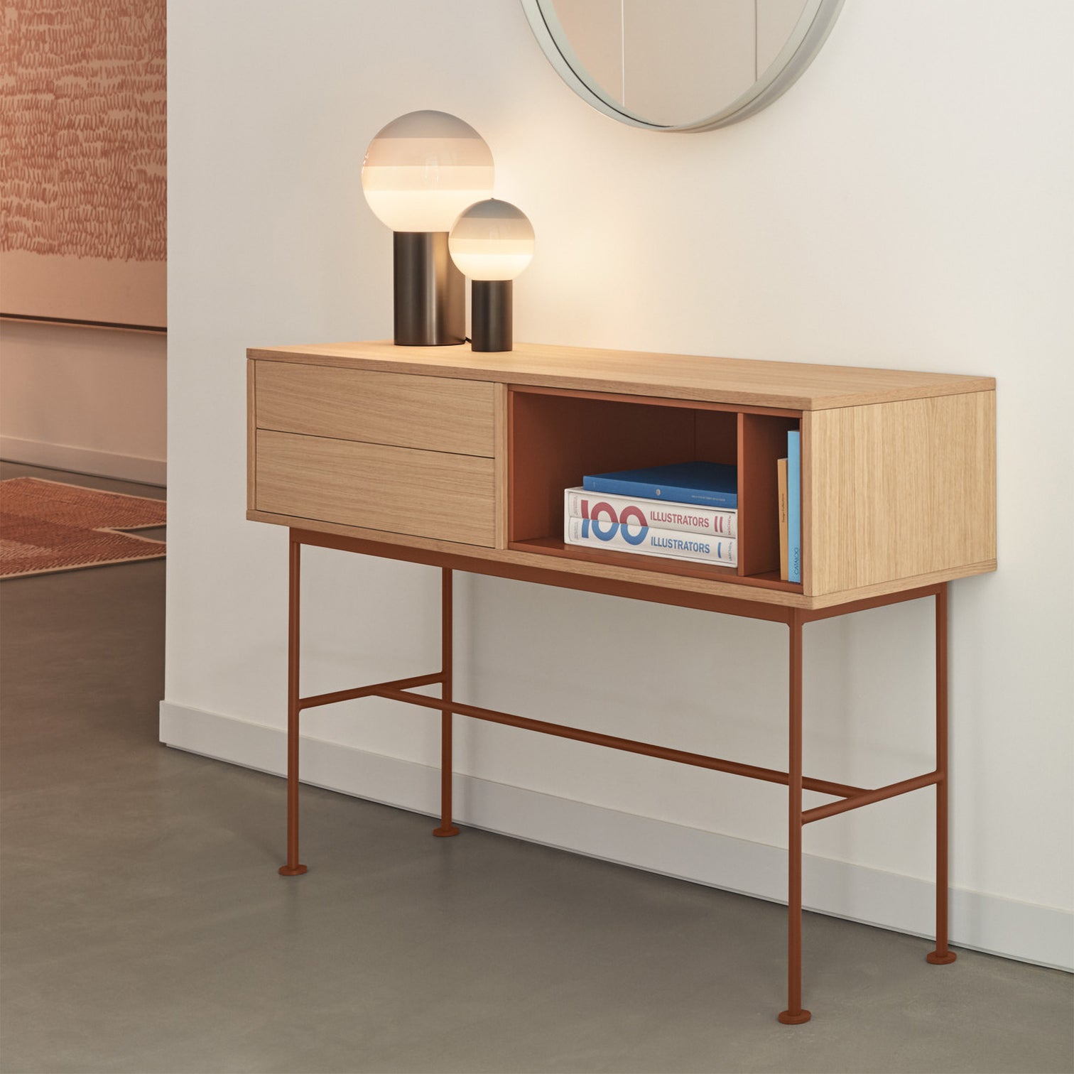 
"Yoko" console table - Arkilla / Oak