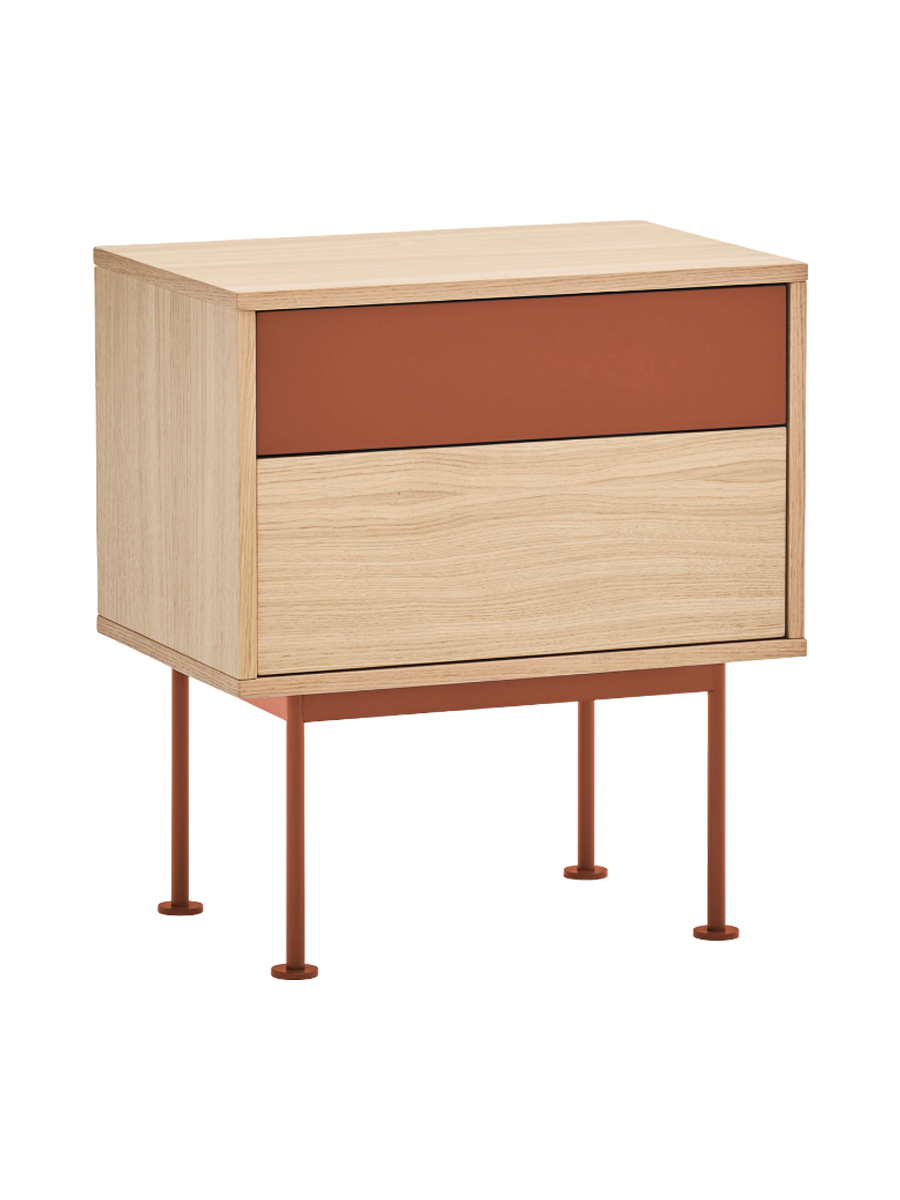 
Designer Side and Bedside Table "Yoko" - Arkilla / Oak