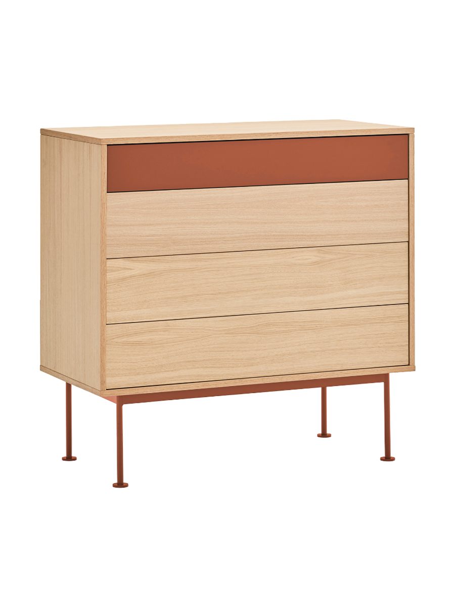 
Designer Chest of Drawers "Yoko" - Arkilla / Oak