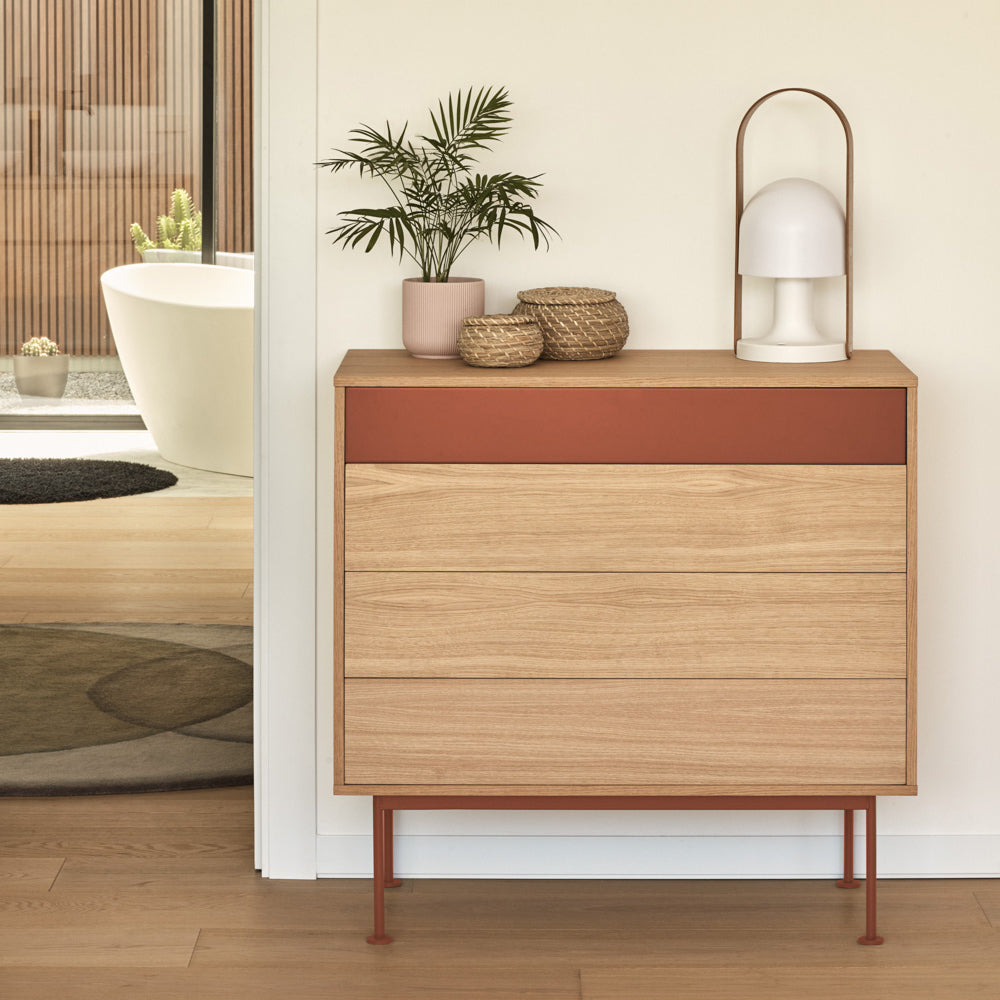 
Designer Chest of Drawers "Yoko" - Arkilla / Oak