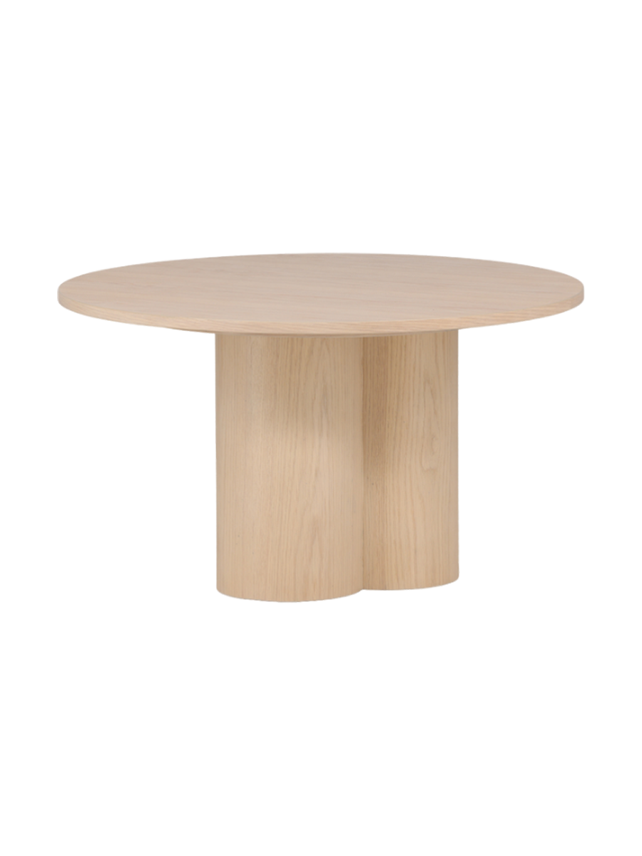 
Tavolino da caffè di design „Olivia“ Ø 80 cm - Naturale