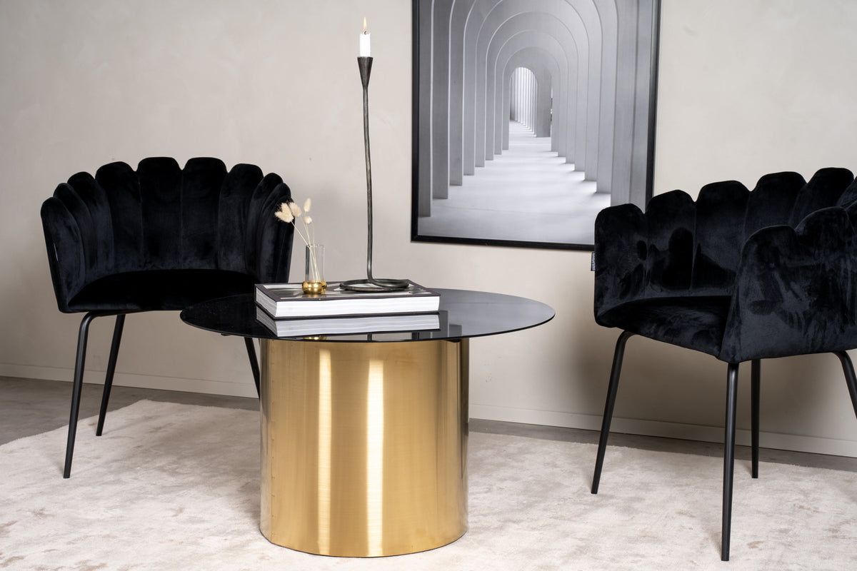 
Tavolino da salotto dal design moderno „Ystad“ Ø 80 cm