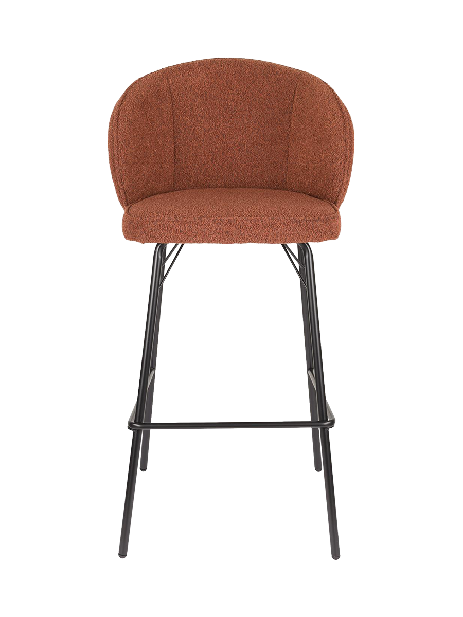 
Tabouret de bar de qualité « Joe » - Terre cuite