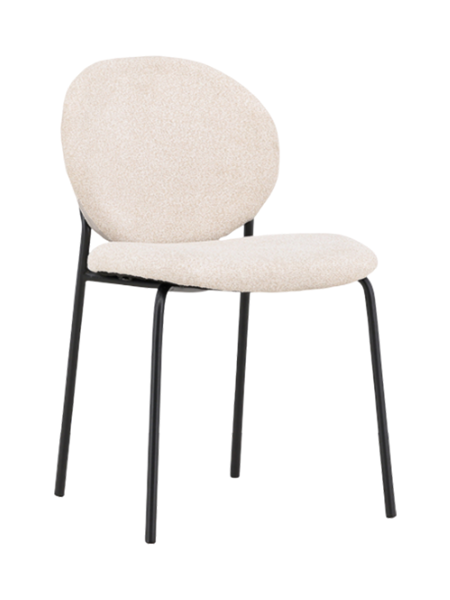 
Sedia da pranzo „Vault“ - Beige