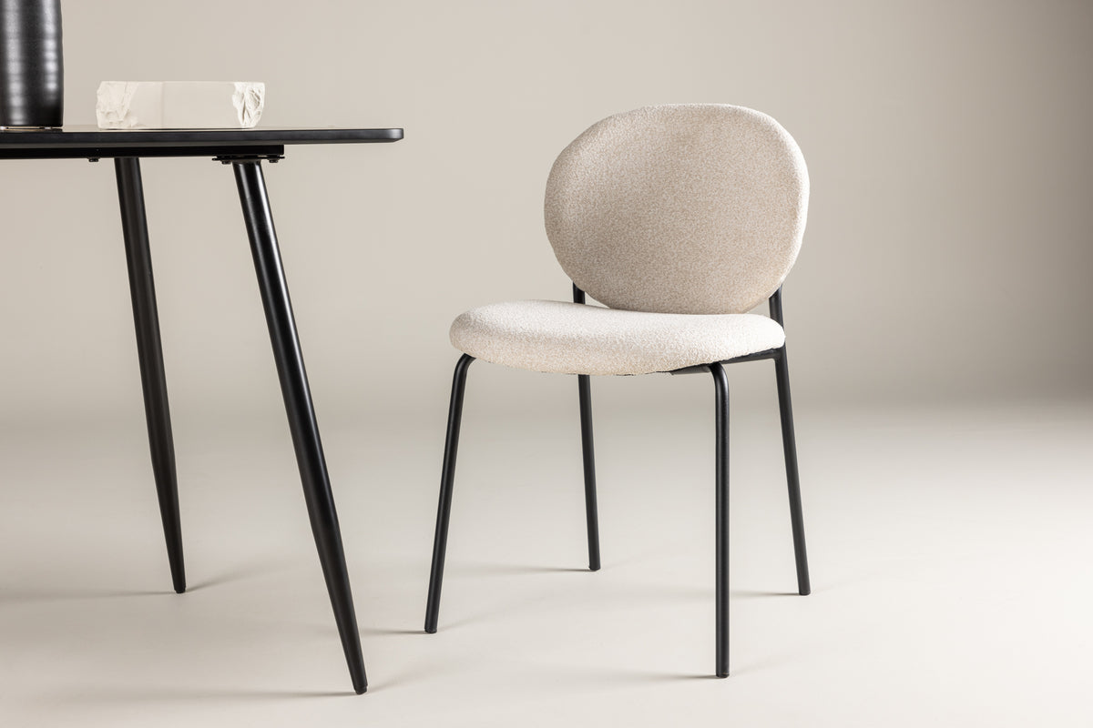 
Sedia da pranzo „Vault“ - Beige