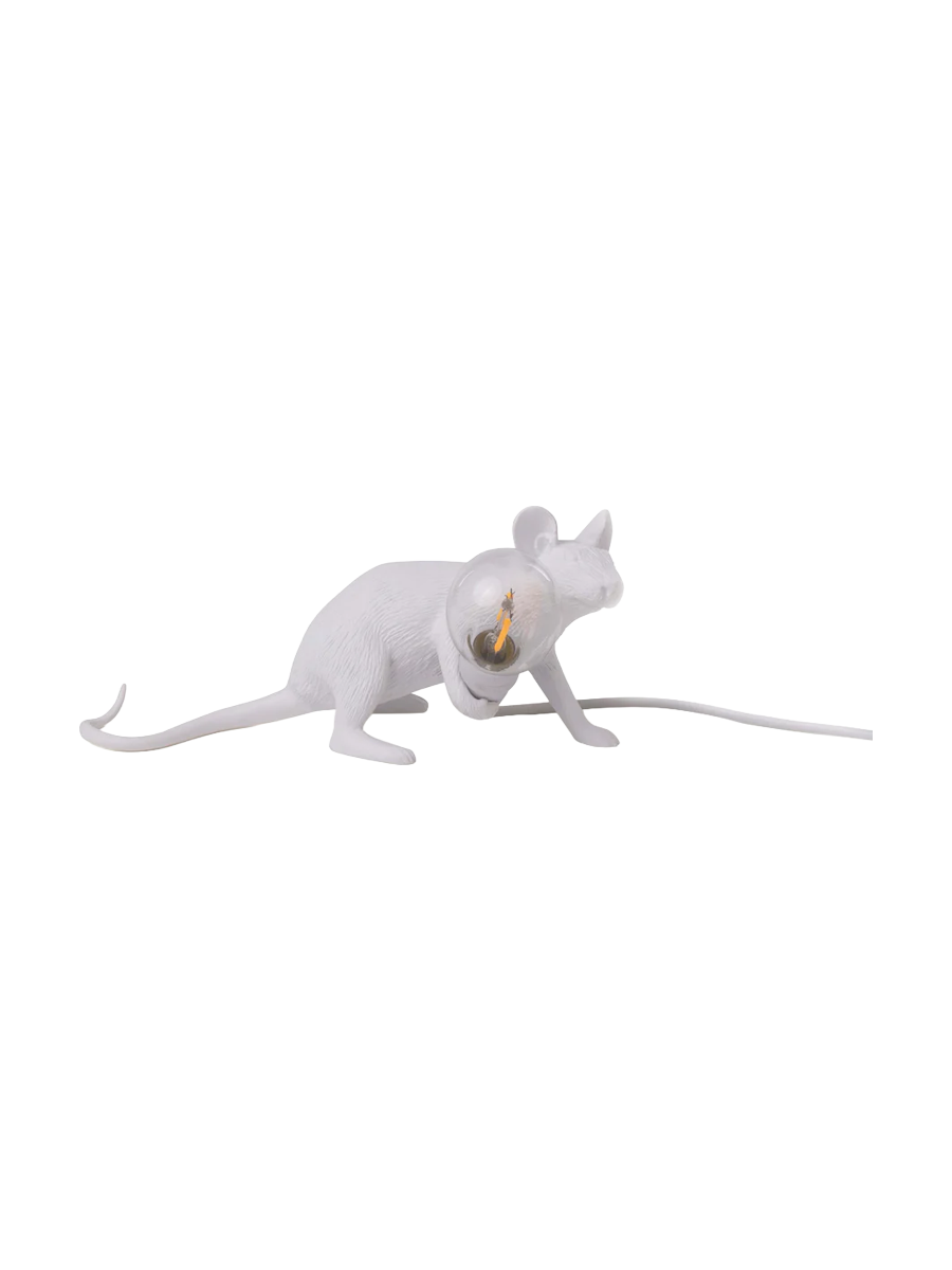 
Lampe de table design LED « Mouse Lop » - Blanc