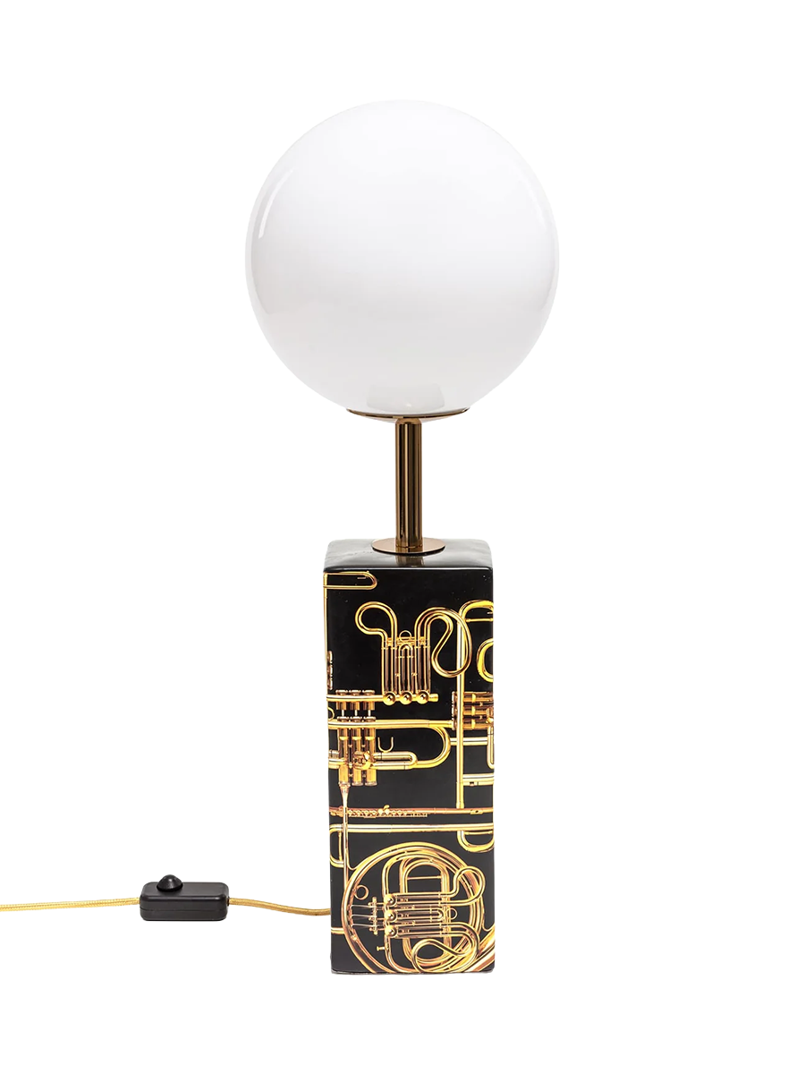 
Grande vase couverte design « Toiletpaper Trumpets »