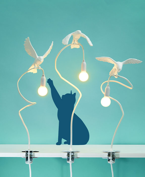 
Lampe de table LED design « Bird Taking off »