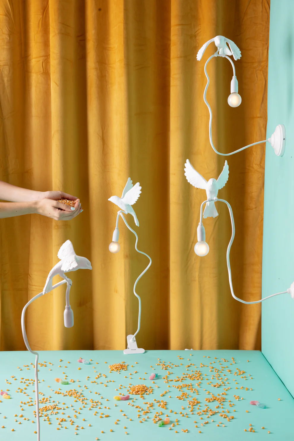 
Applique murale LED design « Bird Cruising »