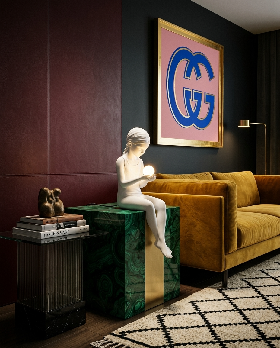 
Lampe de table design à LED dimmable « Innerglow Girl »