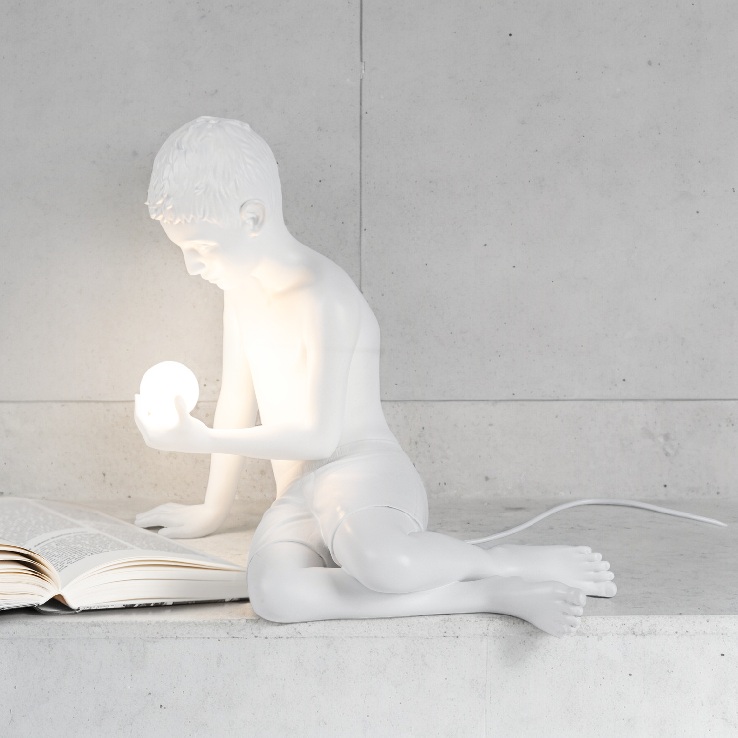 
Lampe de table design à LED dimmable « Innerglow Boy »