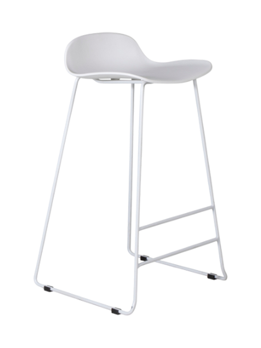 
Design Barhocker „Wave“ - Weiss