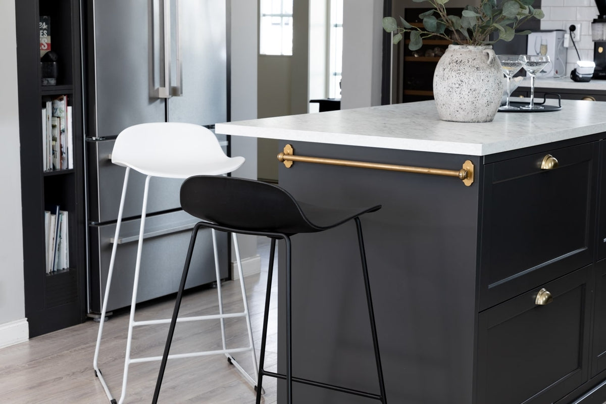 
Design Barhocker „Wave“ - Weiss