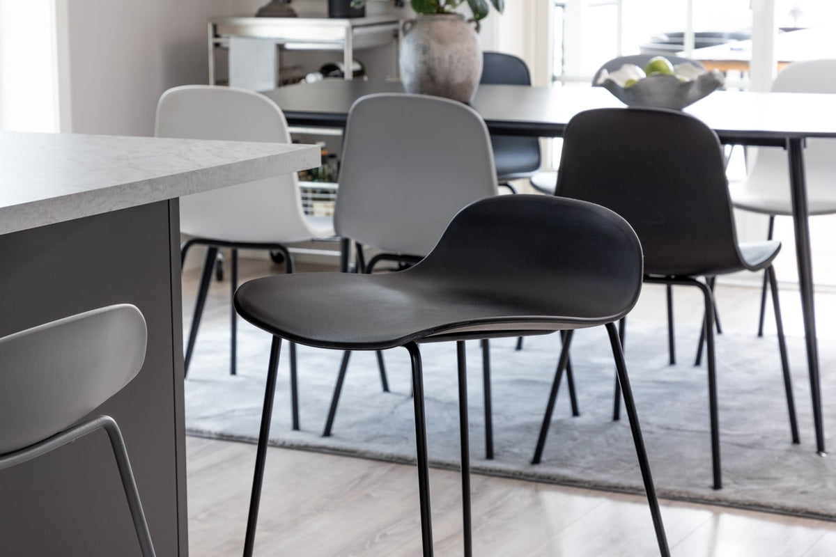 
Design Barhocker „Wave“ - Schwarz