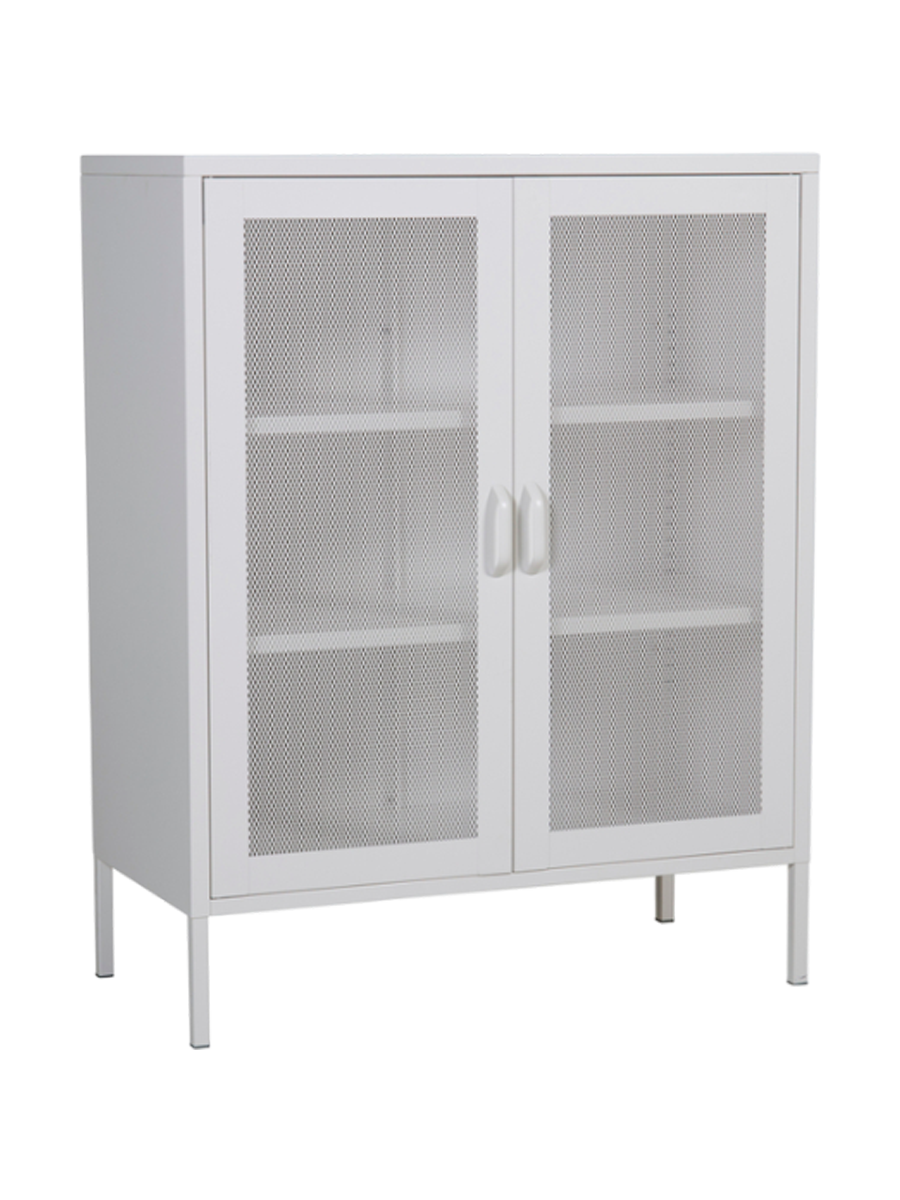 
"Misha" metal storage cabinet - White