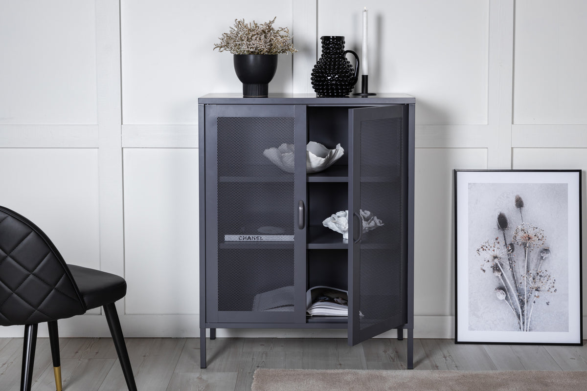 
"Misha" metal storage cabinet - Grey