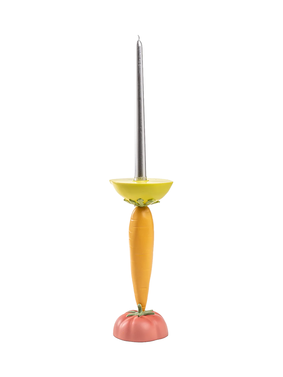
Designer Candle Holder "Vitamin Carrot"