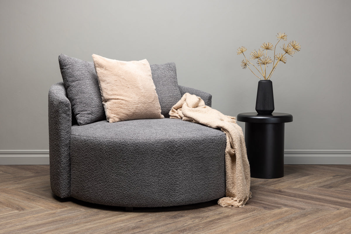 
Loveseat design «Kelso» deux places - Gris