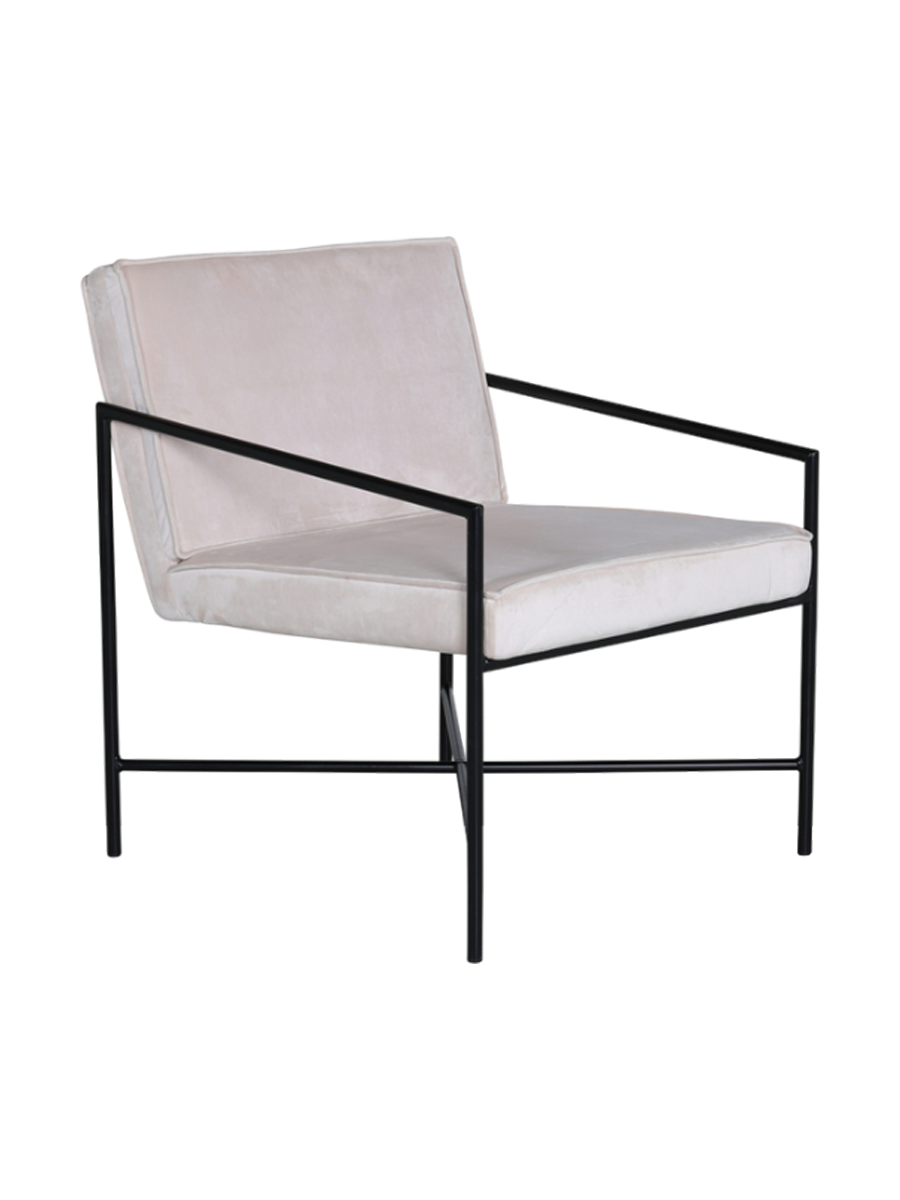 
Designer Armchair "Rakel" - Beige