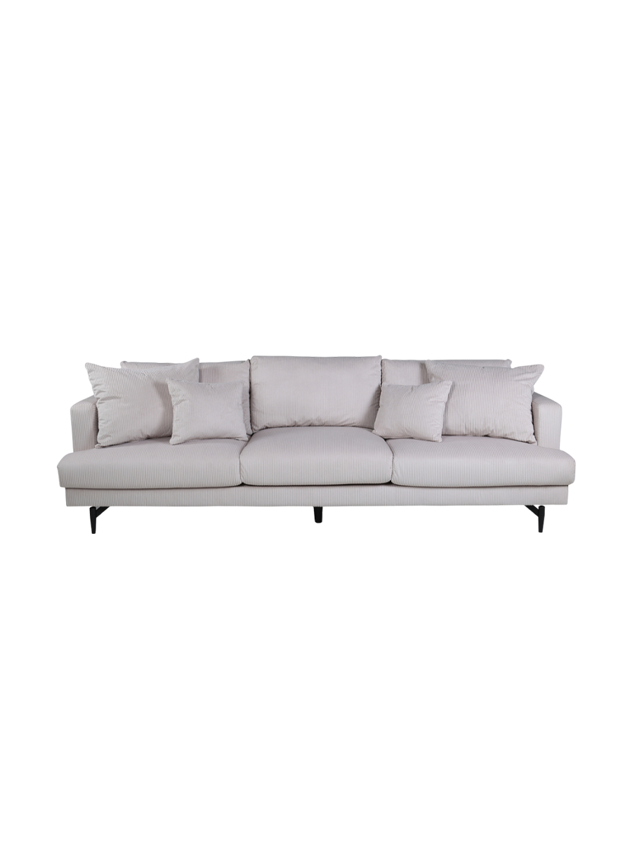 
Grande divano di design a 3 posti „Sofia“ - Beige