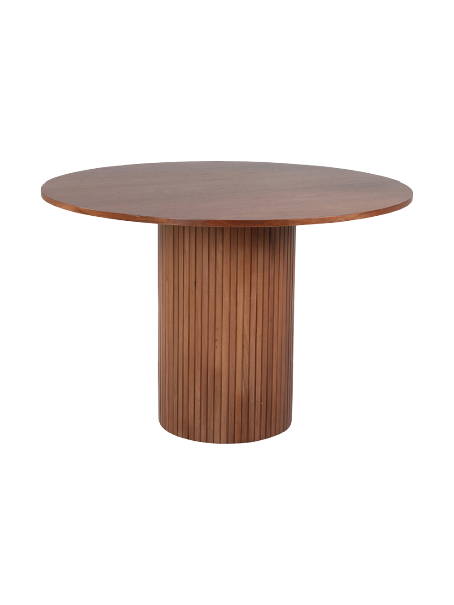 
Tavolo da pranzo rotondo di design „Bianca“ - Ø 110 cm - Mocca