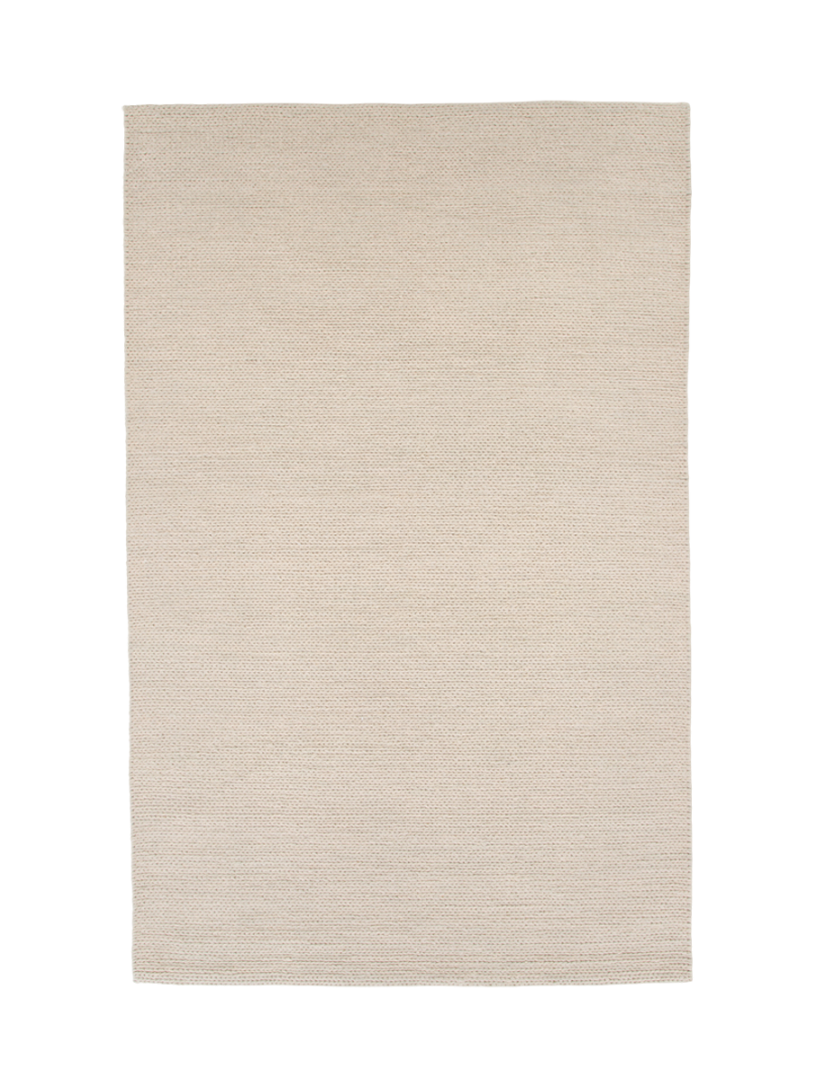 
Hand-Woven Designer Rug "Marta" made from 100% Wool - Beige / 160 x 230 cm