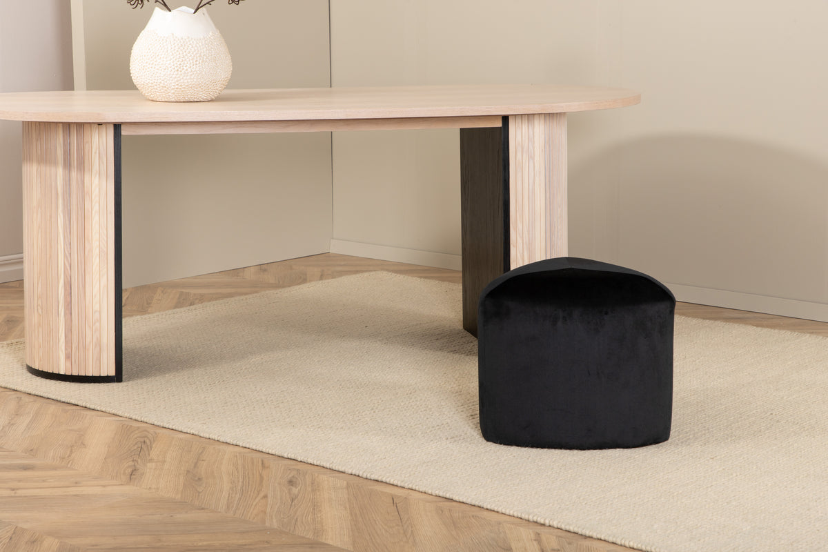 
Hand-Woven Designer Rug "Marta" made from 100% Wool - Beige / 160 x 230 cm