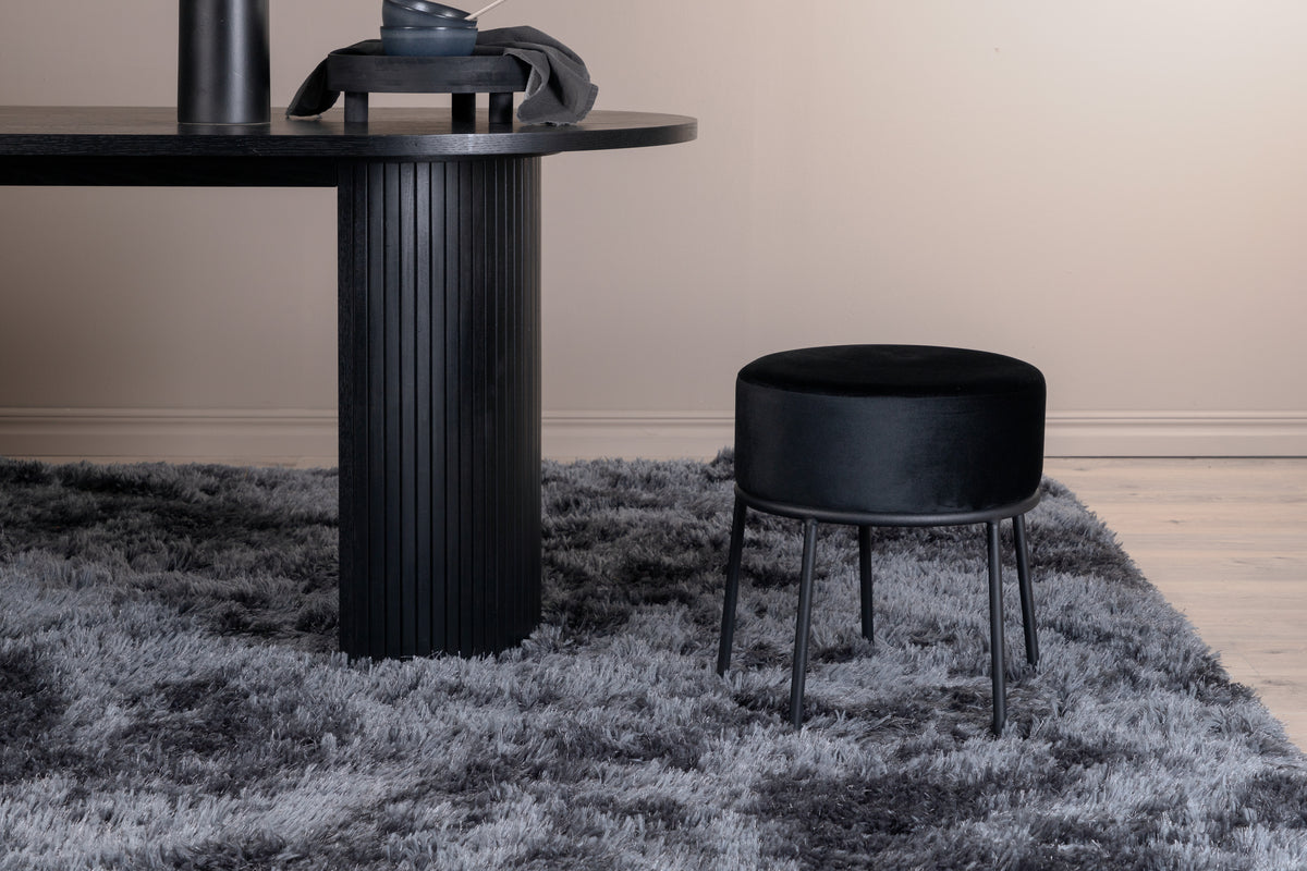 
Designer High-Pile Rug "Grace", various sizes - Dark grey / 160 x 230 cm